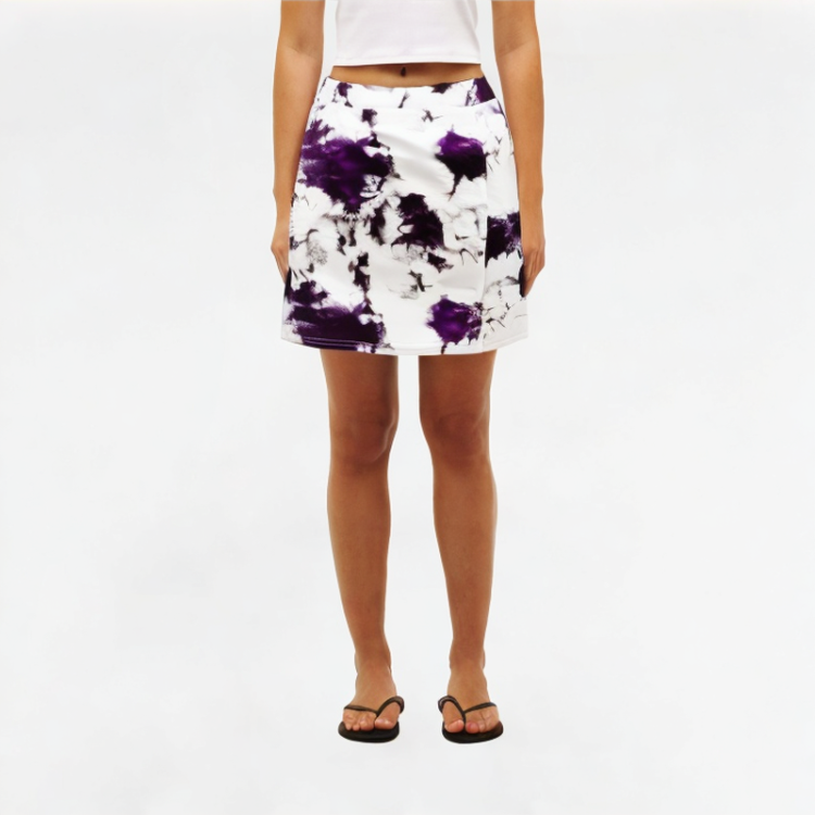 Tie-Dyed Tight Pencil Skirt 