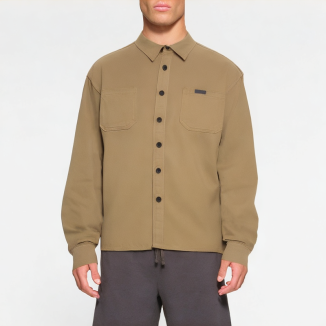 Men's Pure Cotton Lapel Shirt 