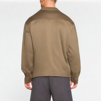 Men's Pure Cotton Lapel Shirt 