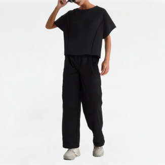 Summer Short Solid Color T-Sleeve 