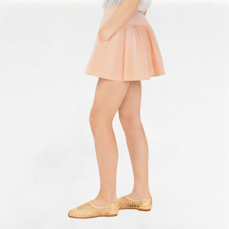 Summer Retro A-line Puffy Skirt 