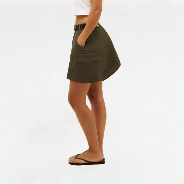 High-Waisted Slimming Workwear Skirt