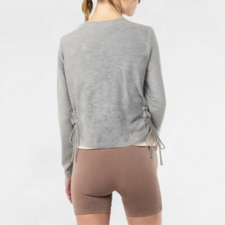 Casual Splicing Fake Two-piece Long Sleeve 
