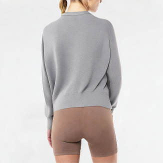 Fake Two-Piece Lapel Short Long Sleeve 
