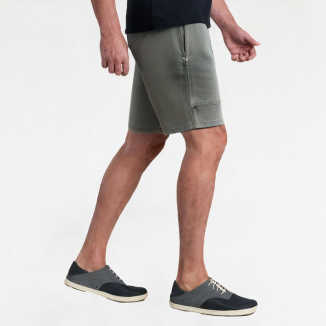 Summer Semi-Elastic Waist Straight Denim Shorts 