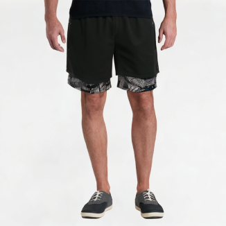Summer Fake Two-Piece Beach Shorts 