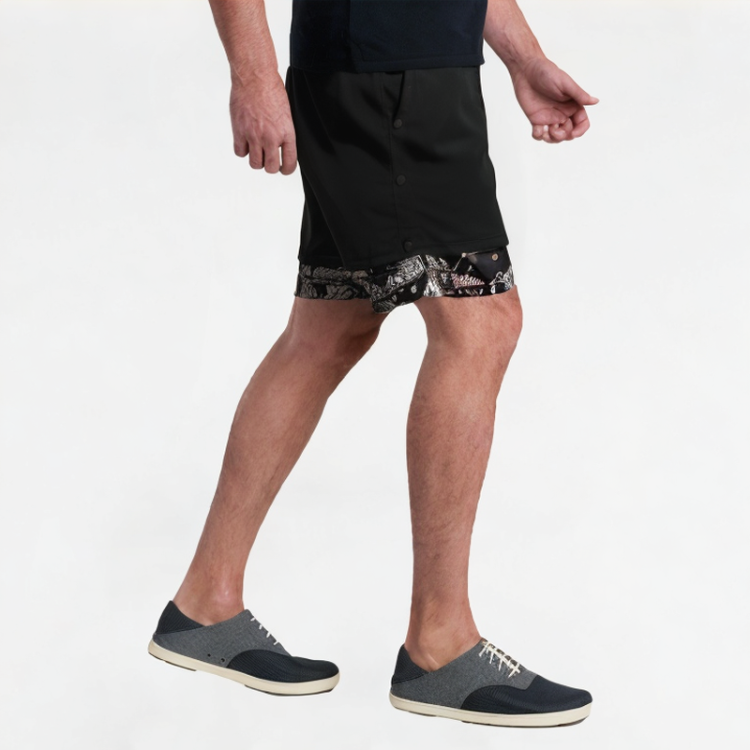 Summer Fake Two-Piece Beach Shorts 