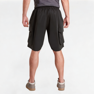 Three-Dimensional Pocket Work Shorts