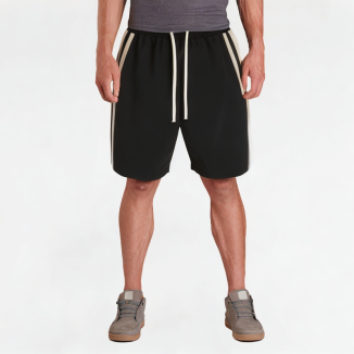 Contrast Webbing Stitching Shorts