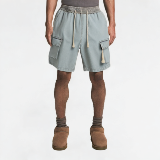 Summer Multi-Pocket Denim Shorts