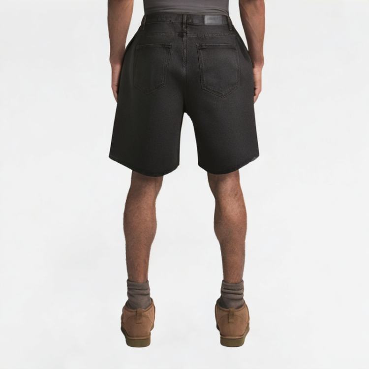 Summer Casual Solid Denim Shorts 
