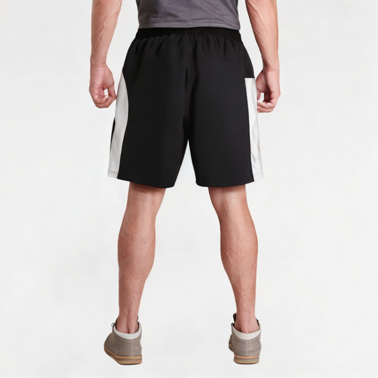 Irregular Stitching Contrast Color Shorts 