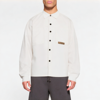 Casual Solid Color Long-Sleeved Shirt 