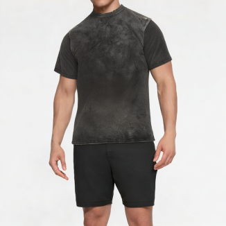 Distressed Detachable Short Sleeves 