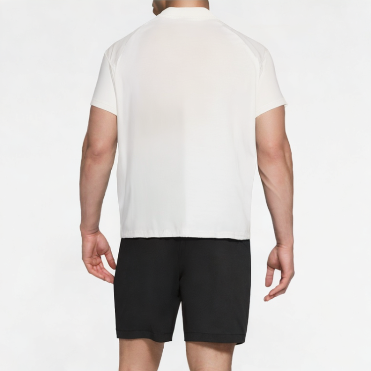High-End Contrasting Knitted Stitching Round Neck