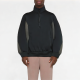 Casual Half-Zip Contrast Collar Sweatshirt