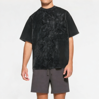 Summer Casual Loose Distressed Short Sleeves 