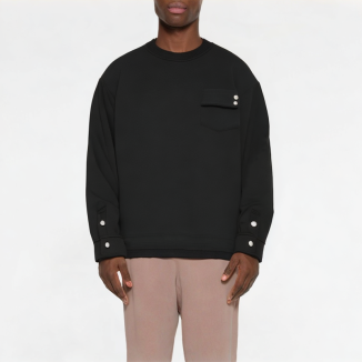 Daily Comfortable Solid Color Men's Sweatshirt 
