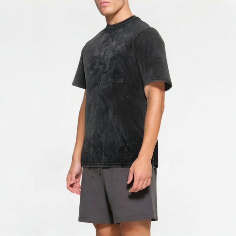 Summer Casual Loose Distressed Short Sleeves 