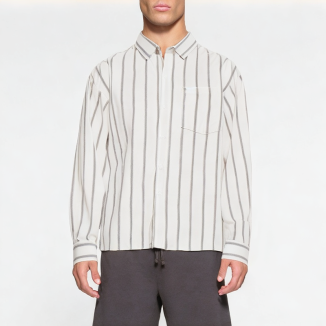 Men's Striped Long Sleeve Shirt 