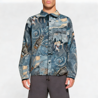 Vintage Art Oil Painting Shirt