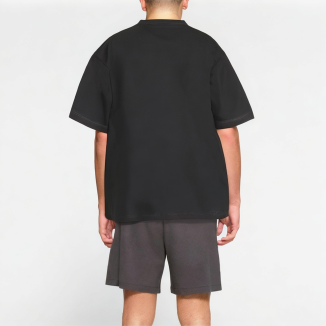 Cotton Round Neck Men's Short Sleeves 