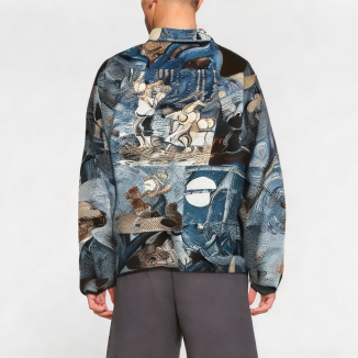 Vintage Art Oil Painting Shirt