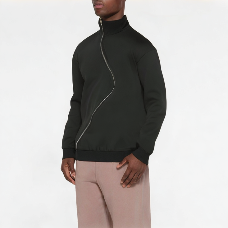 Asymmetrical Zipper Men's Sweatshirt 