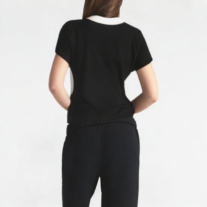 Designer Polo Collar Tie Short Sleeves 