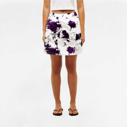 Tie-Dyed Tight Pencil Skirt 