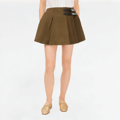 Temperamental And Fashionable A-Line Short Skirt
